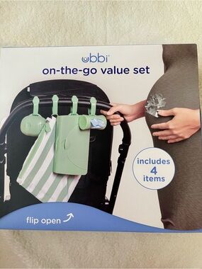 Ubbi On-The-Go Value Set - Mint Green
